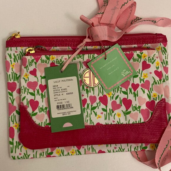 Lilly Pulitzer Business Or Pleasure Duo Set of 2 Love You Too Much NWT - Picture 6 of 6